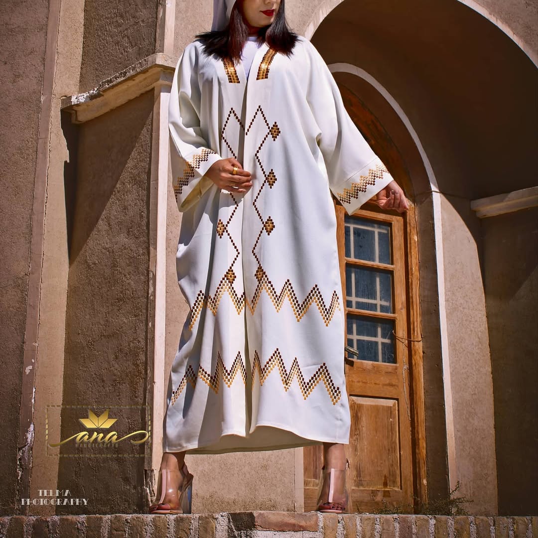 مانتو زنانه دستدوز (خامه دوزی)